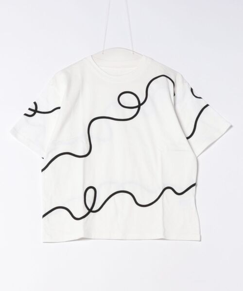 tシャツ 天竺コード刺繍Tシャツ レディース