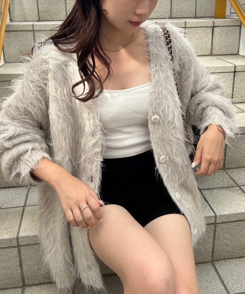 one after another NICE CLAUP 「one CLAUP」 ニットカーディガン