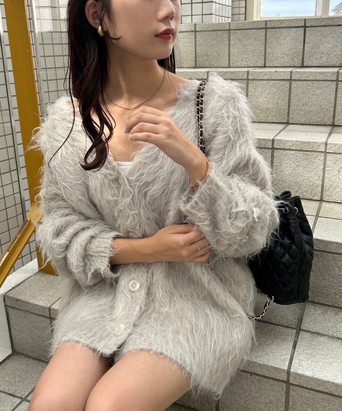 one after another NICE CLAUP 「one CLAUP」 ニットカーディガン