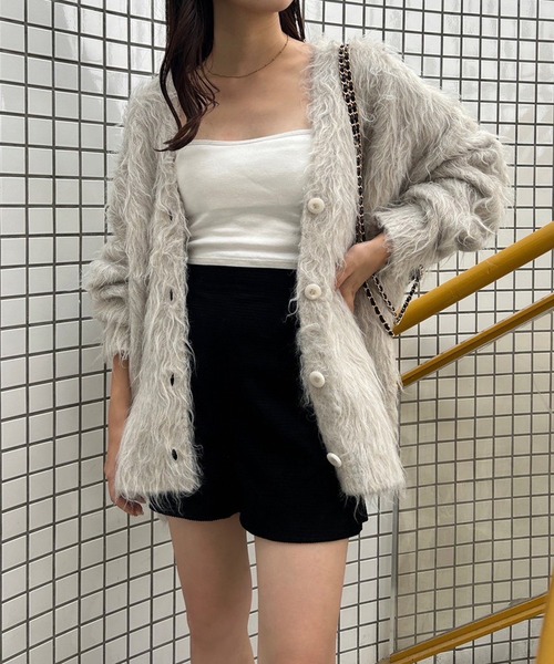 one after another NICE CLAUP 「one CLAUP」 ニットカーディガン