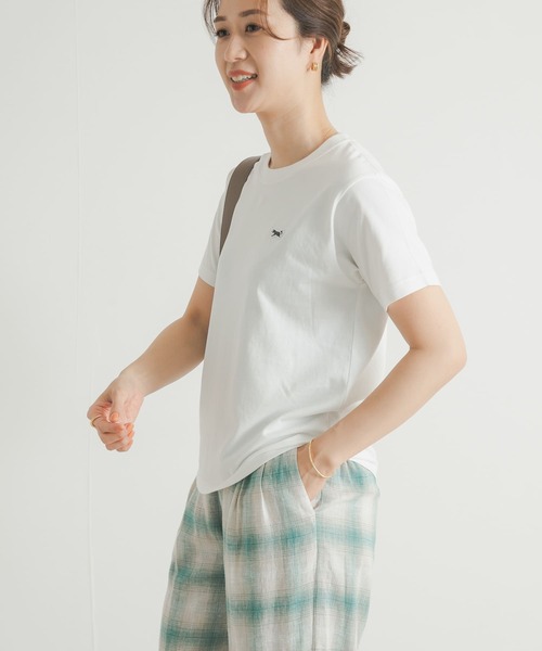 「URBAN RESEARCH DOORS」 半袖Tシャツ MEDIUM ホワイト系その他 レディース