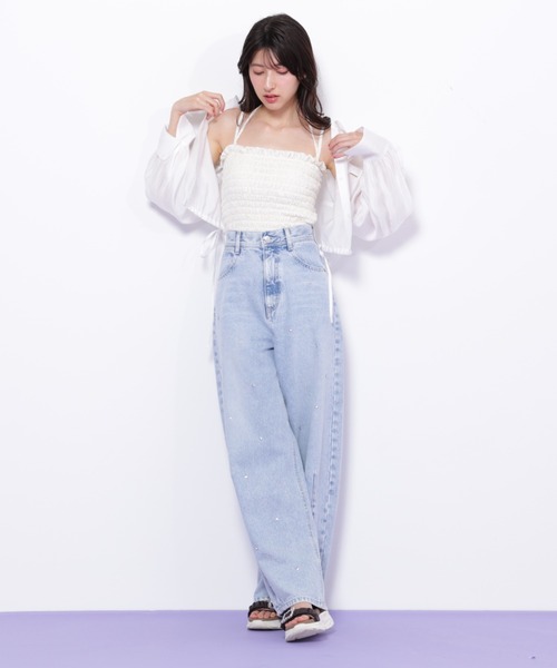即購入OK JILL STUART ジル・スチュアート 水玉シルクキャミソール 即購入OK JILL STUART ジル・スチュアート 水玉シルクキャミソール