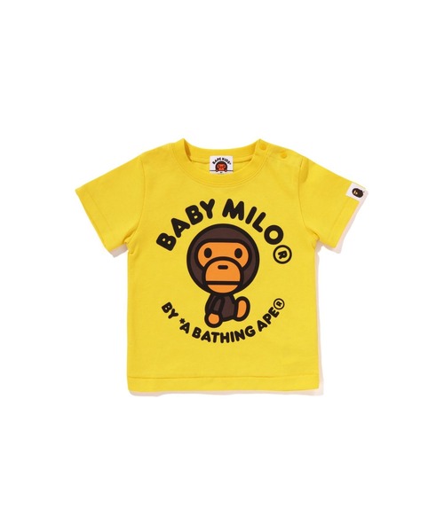 A BATHING APE（アベイシングエイプ） tシャツ BABY MILO TEE キッズ
