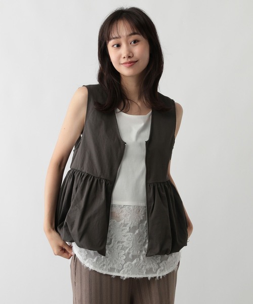 FOUND GOOD（ファウンドグッド） ベスト ジレ スソバルーンベスト