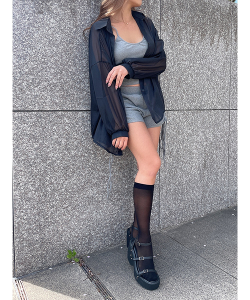 「DURAS」 ヒールサンダル M ブラック レディース_画像5