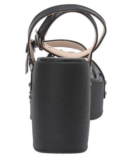 「DURAS」 ヒールサンダル M ブラック レディース_画像8