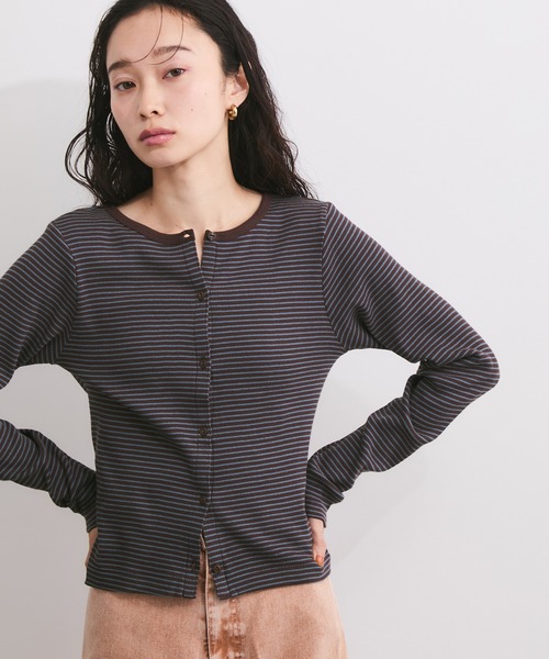 スマイルさま】聖林公司 Healthknit ブラック カーディガン M スマイル