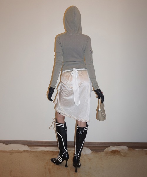 SCULPTOR（スカルプター） tシャツ Washed Pocket Hoodie レディース