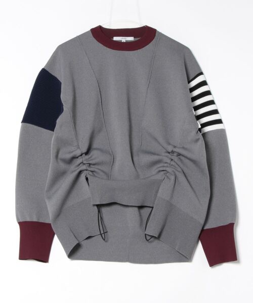 UN3D.（アンスリード） 長袖ニット 38 グレー レディース : ZOZOTOWN