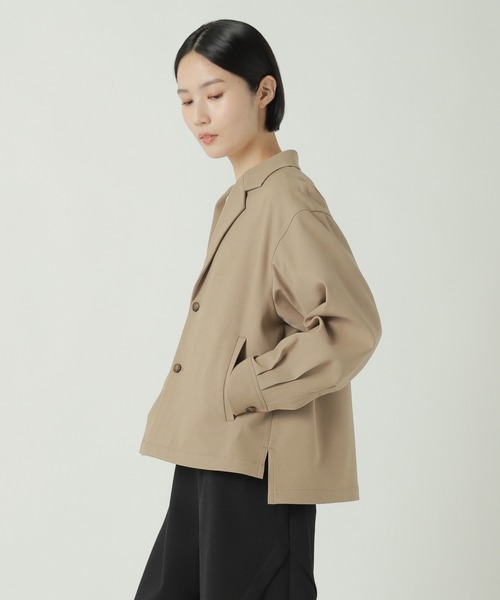 美品❤︎ストレッチツイルテーラードジャケット ZUCCa（ズッカ） ジャケット テーラードジャケット ウーリーストレッチ