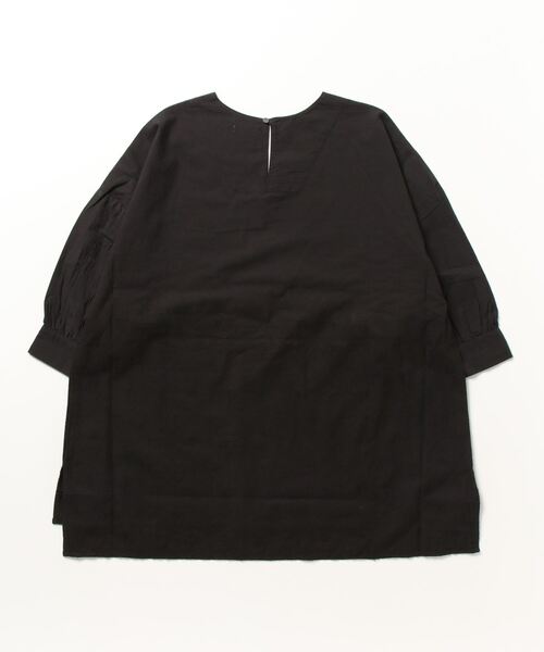 「Brocante」 7分袖ブラウス 2 ブラック レディース_画像2