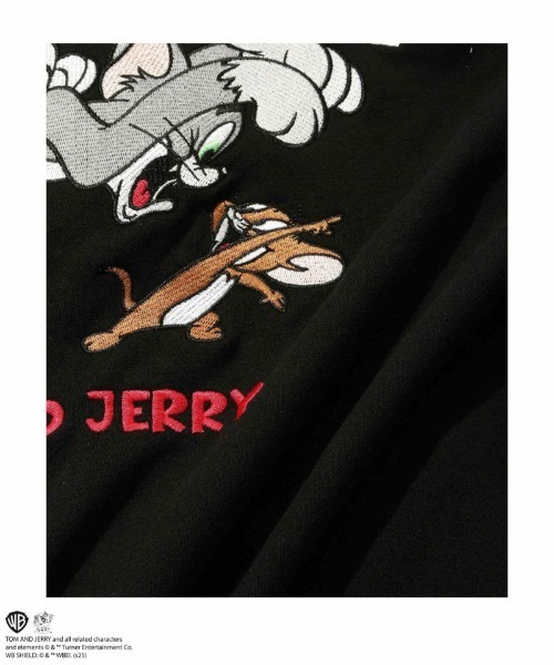 スタジャン TOM＆JERRY バック刺繍スタジャン メンズ レディース