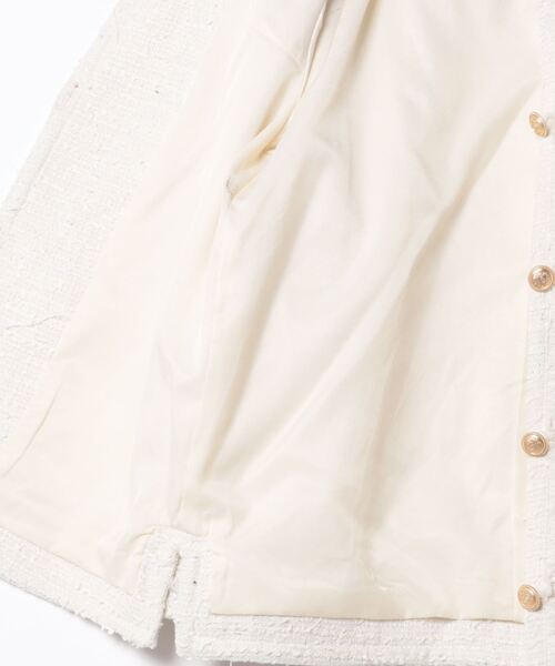 ELENDEEK（エレンディーク） ツイードジャケット FREE ブラック