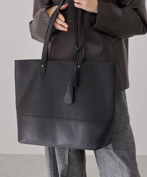 EMMA CLOTHES（エマクローズ） トートバッグ スクエアパネルトート