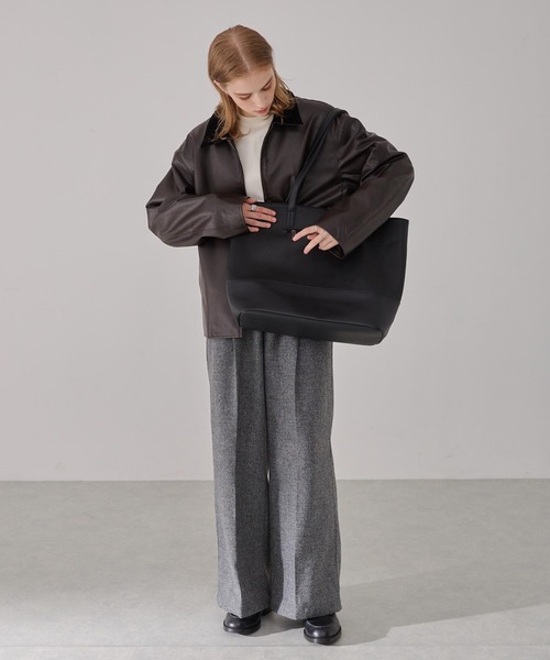 EMMA CLOTHES（エマクローズ） トートバッグ スクエアパネルトート