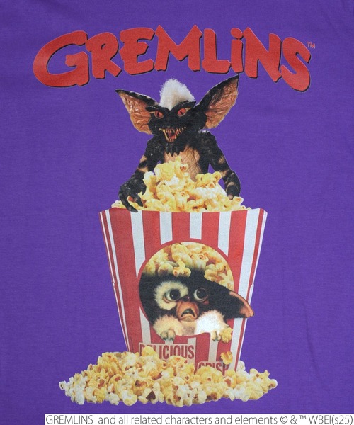 MILKBOY（ミルクボーイ） tシャツ GREMLINS POPCORN L.S. Tシャツ