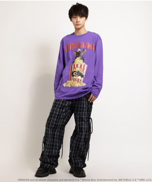 MILKBOY（ミルクボーイ） tシャツ GREMLINS POPCORN L.S. Tシャツ