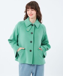マッキントッシュ MACKINTOSH ウールコート ショート丈　【美品】 MACKINTOSH PHILOSOPHY（マッキントッシュフィロソフィー） ステン