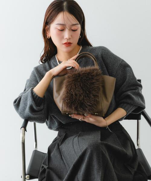 RODE SKO（ロデスコ） ハンドバッグ フラッフィーフラップハンドバッグ