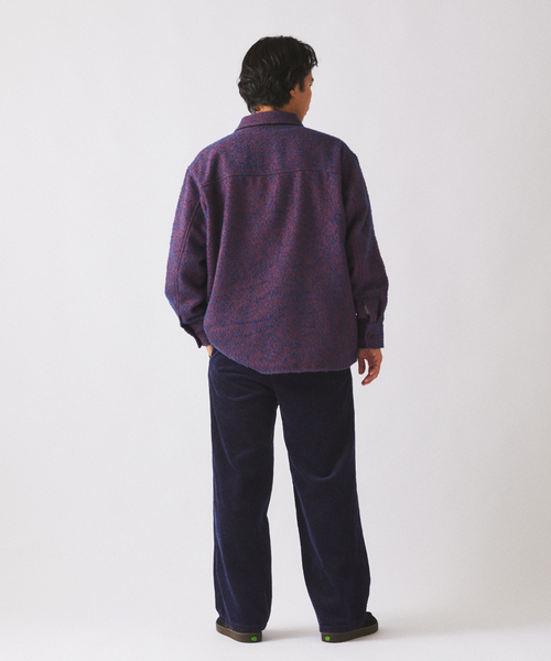 ロイ2020出品 JOURNAL STANDARD relume スラックス コーデュロイ 2タック メンズ