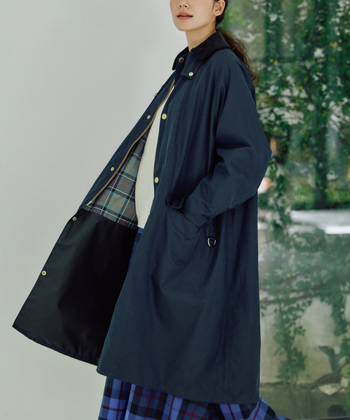Barbour（バブアー） ステンカラーコート 36 ブラウン レディース