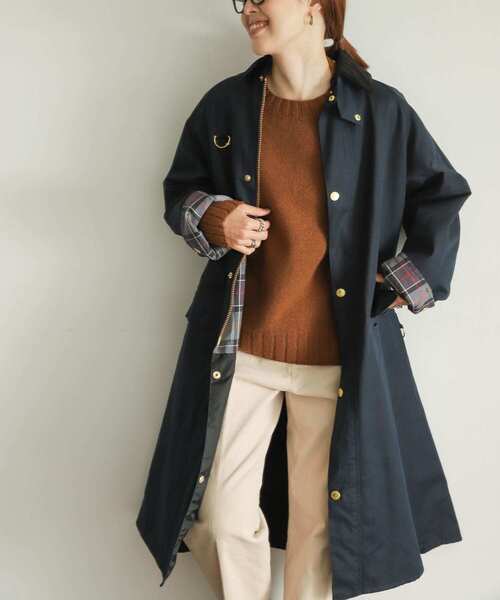 Barbour（バブアー） ステンカラーコート 36 ブラウン レディース