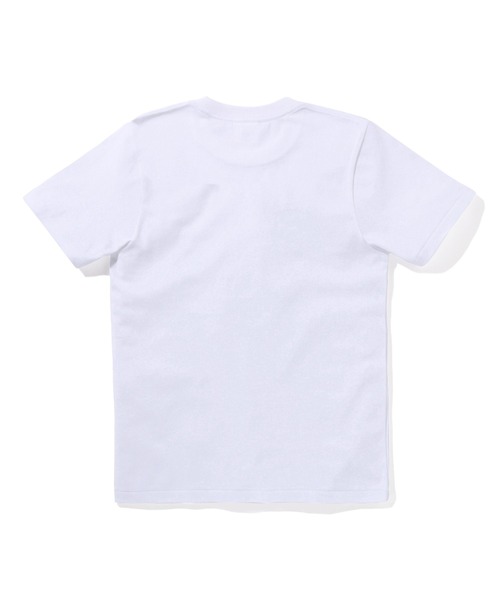 「Mr. BATHING APE」 半袖Tシャツ SMALL ブラック×グリーン レディース_画像2