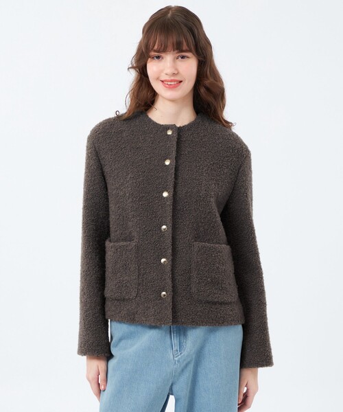 マッキントッシュフィロソフィー　HESSLE ノーカラージャケット HESSLE（ヘスル）】ノーカラーショートコート(コート)｜MACKINTOSH