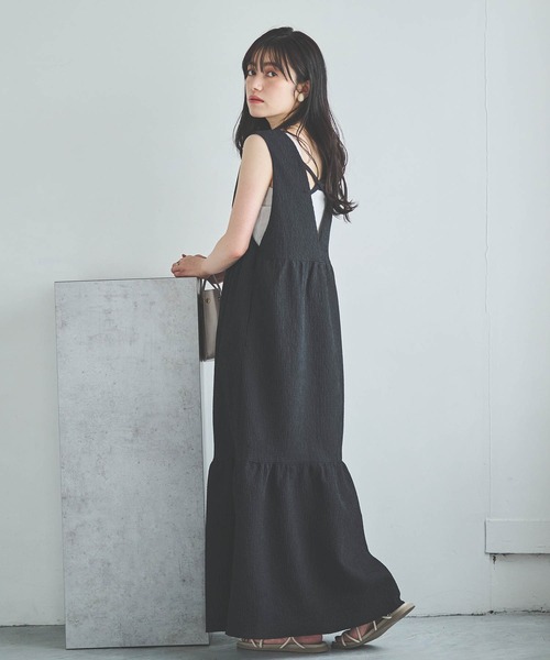 「mil」 キャミソールワンピース X-SMALL モカ レディース_画像5