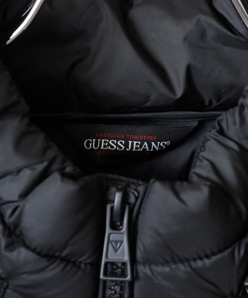 ナイロンジャケット GUESS JEANS GJ HOODED PUFFER ゲス ナイロン