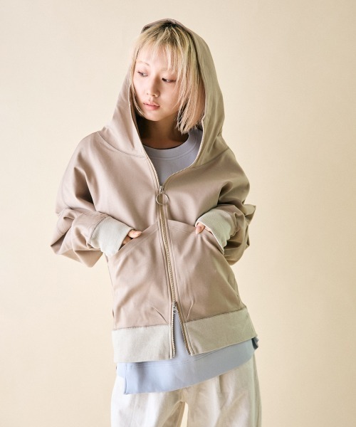レアセル（rehacer）/rehacer : High Hoodie Dolman Parka Made in Japan rehacer（レアセル） パーカー : High Hoodie Dolman Parka Made in