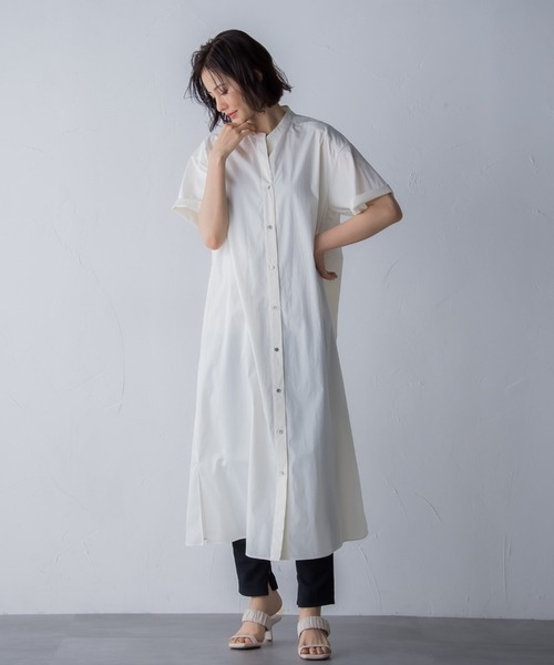 「LAUTREAMONT」 半袖ワンピース 9号 ブラック レディース_画像3