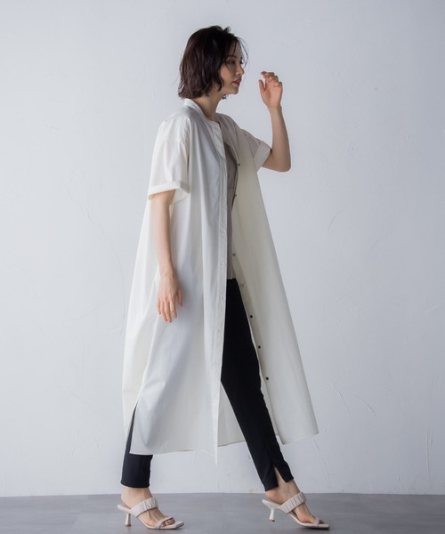 「LAUTREAMONT」 半袖ワンピース 9号 ブラック レディース_画像8