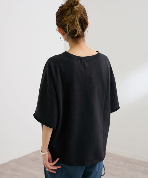 「FRAMeWORK」 半袖Tシャツ FREE ブラウン レディースの画像