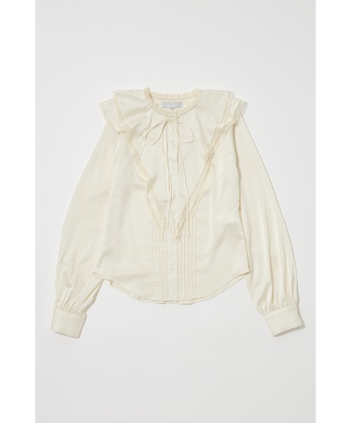 MOUSSY（マウジー） ブラウス シャツ DRAPE COLLAR ブラウス