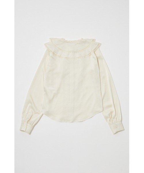 新品　MOUSSY GATHER FLOWER ブラウス ホワイト マウジー 2026年最新】gather flower ブラウス moussyの人気アイテム - メルカリ