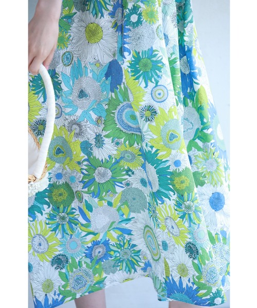 「CAWAII」 ノースリーブワンピース FREE ブルー レディース_画像2