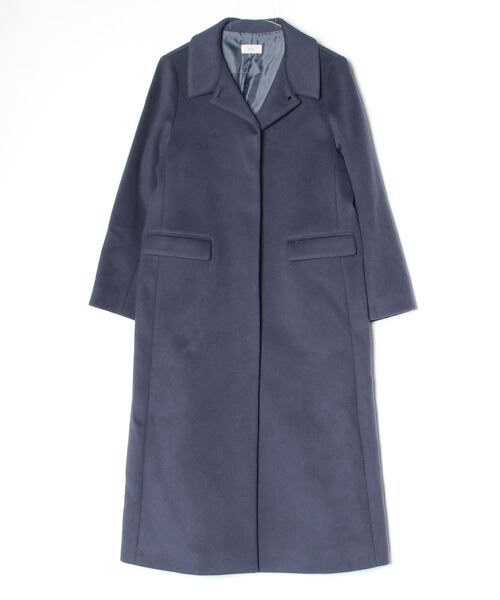 IENA（イエナ） チェスターコート 36 ネイビー レディース : ZOZOTOWN