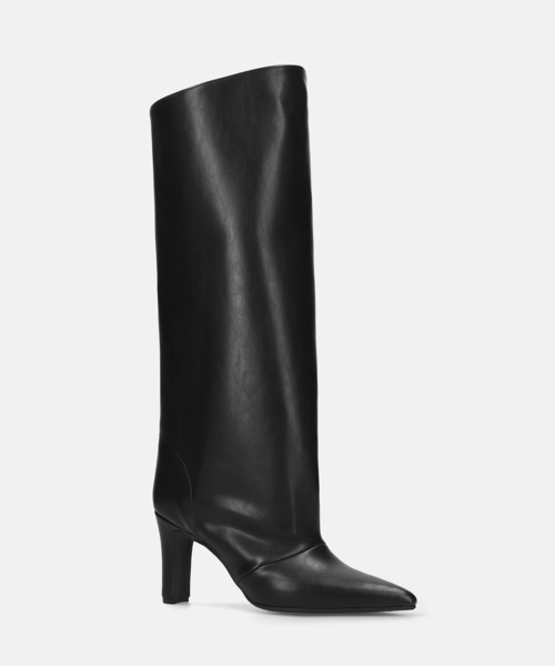 「MAMIAN」 ロングブーツ LL ブラック レディース_画像3