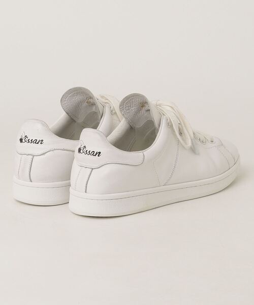 「London Shoe Make」 ローカットスニーカー 24cm ホワイト メンズ_画像2