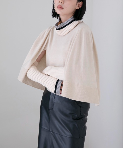 「Eimee Law」 半袖ニット 38 ブラック レディース_画像4