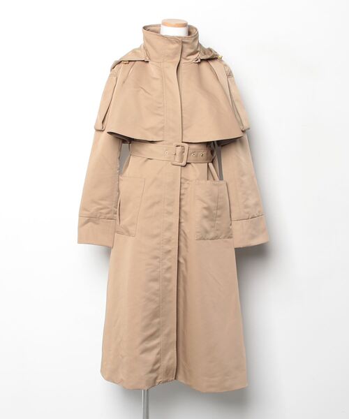 【RUIRUE BOUTIQUE】ベージュ トレンチコート RUIRUE BOUTIQUE（ルイルエブティック） トレンチコート M ベージュ