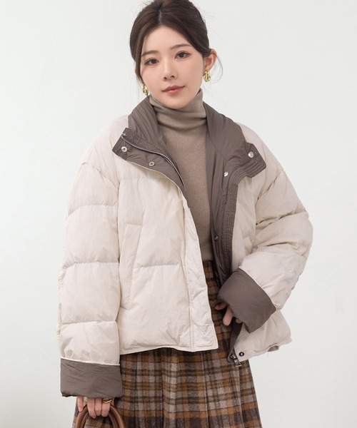 DAY CLOSET ダウンコート ダウンジャケット 「ドロスト調節可/2WAY