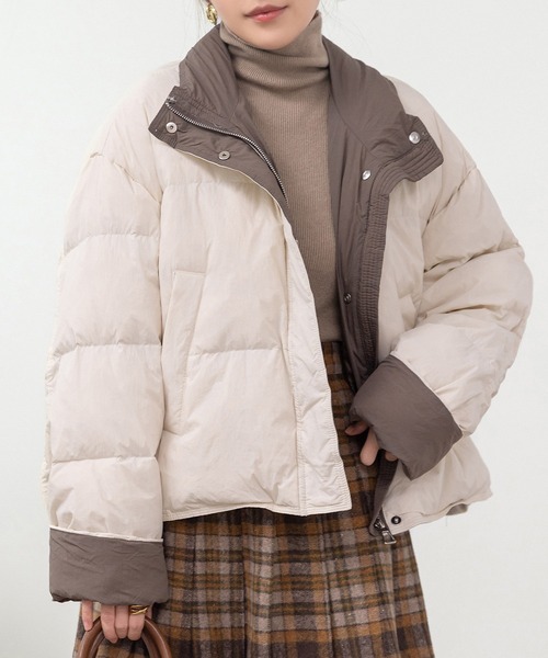 DAY CLOSET ダウンコート ダウンジャケット 「ドロスト調節可/2WAY