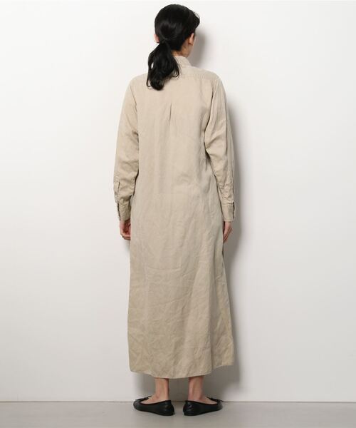 「TICCA」 シャツワンピース ONE SIZE ベージュ レディース_画像3