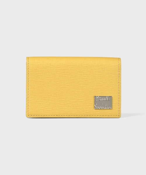 Paul Smith（ポール・スミス） 名刺入れ メタルクロップドロゴ 名刺