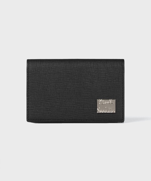 Paul Smith（ポール・スミス） 名刺入れ メタルクロップドロゴ 名刺