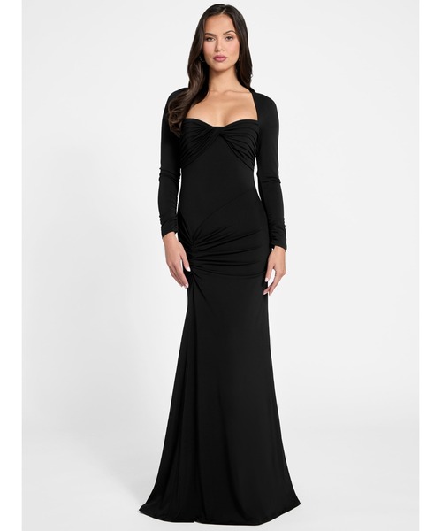GUESS（ゲス） ドレス MARCIANO AMELIA Long Sleeves Maxi Dress 