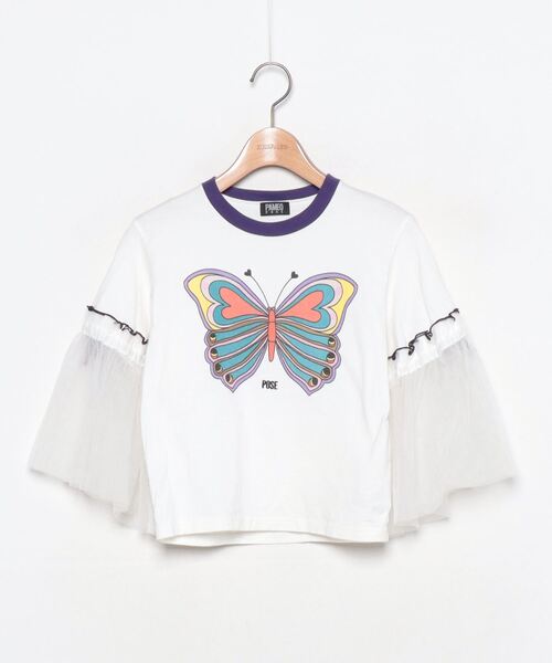 PAMEO POSE（パメオ ポーズ） 7分袖カットソー FREE ホワイト