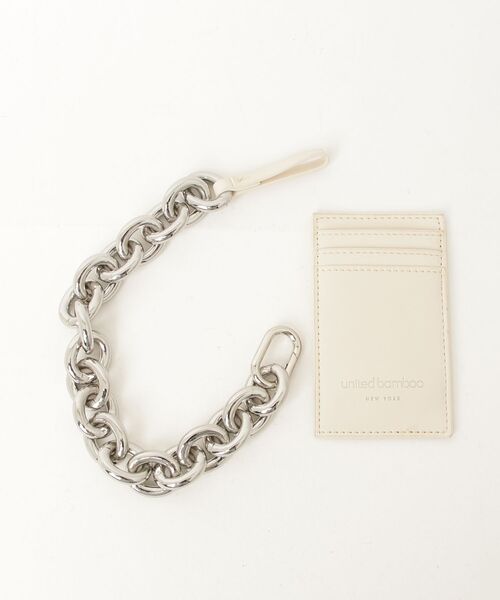 「united bamboo」 ストライプ柄2WAYバッグ - ホワイト レディース_画像5